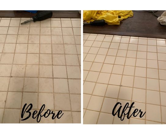 Grout cleaning