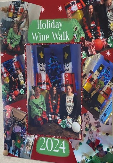 Holiday wine walk 2024